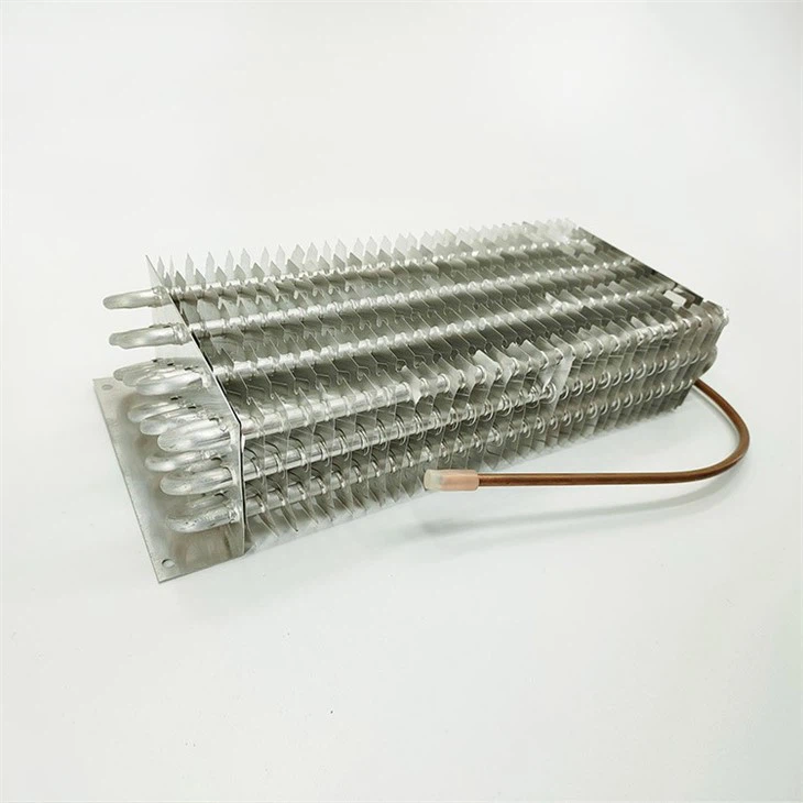 Aluminum Tube Aluminum Fin Coil Evaporator For Refrigeration Equipment